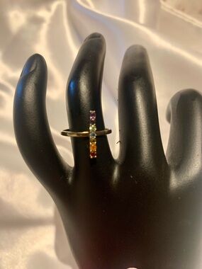 Gold Filled Chakra Ring SZ6